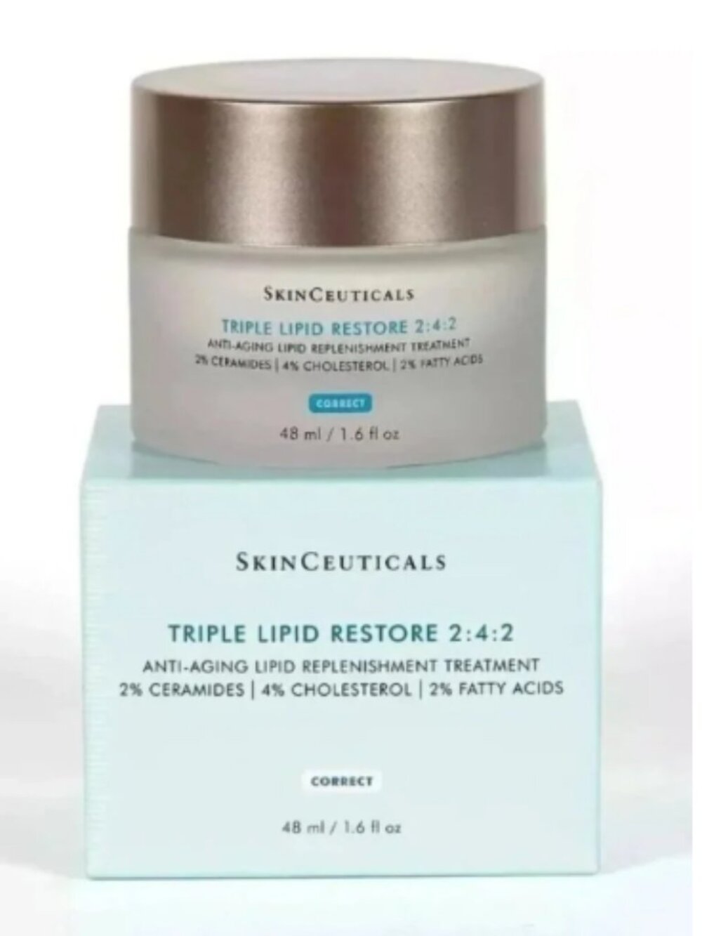 SkinCeuticals Triple Lipid Restore 2:4:2 Anti-Aging Cream 1.6 oz / 48ml – Sealed